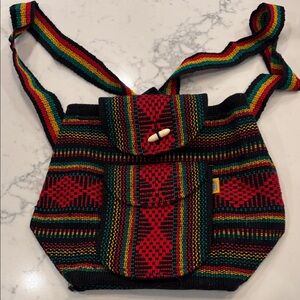 Pinzón Mini Backpack – Made in Mexico – Rasta Bag – Artisan Woven